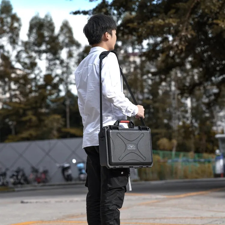 STARTRC ABS Waterproof Shockproof Suitcase Storage Box For DJI Mini 4 Series / Mini 3 Series / RC / RC-N1(Black)