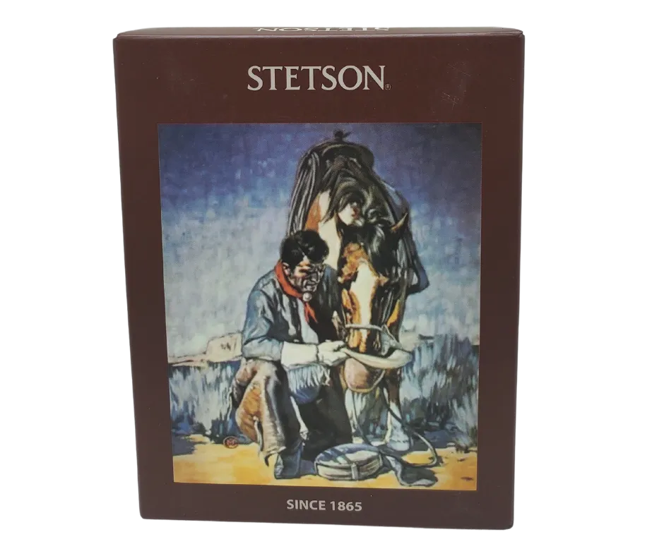 Stetson Croc Print Roper Wallet