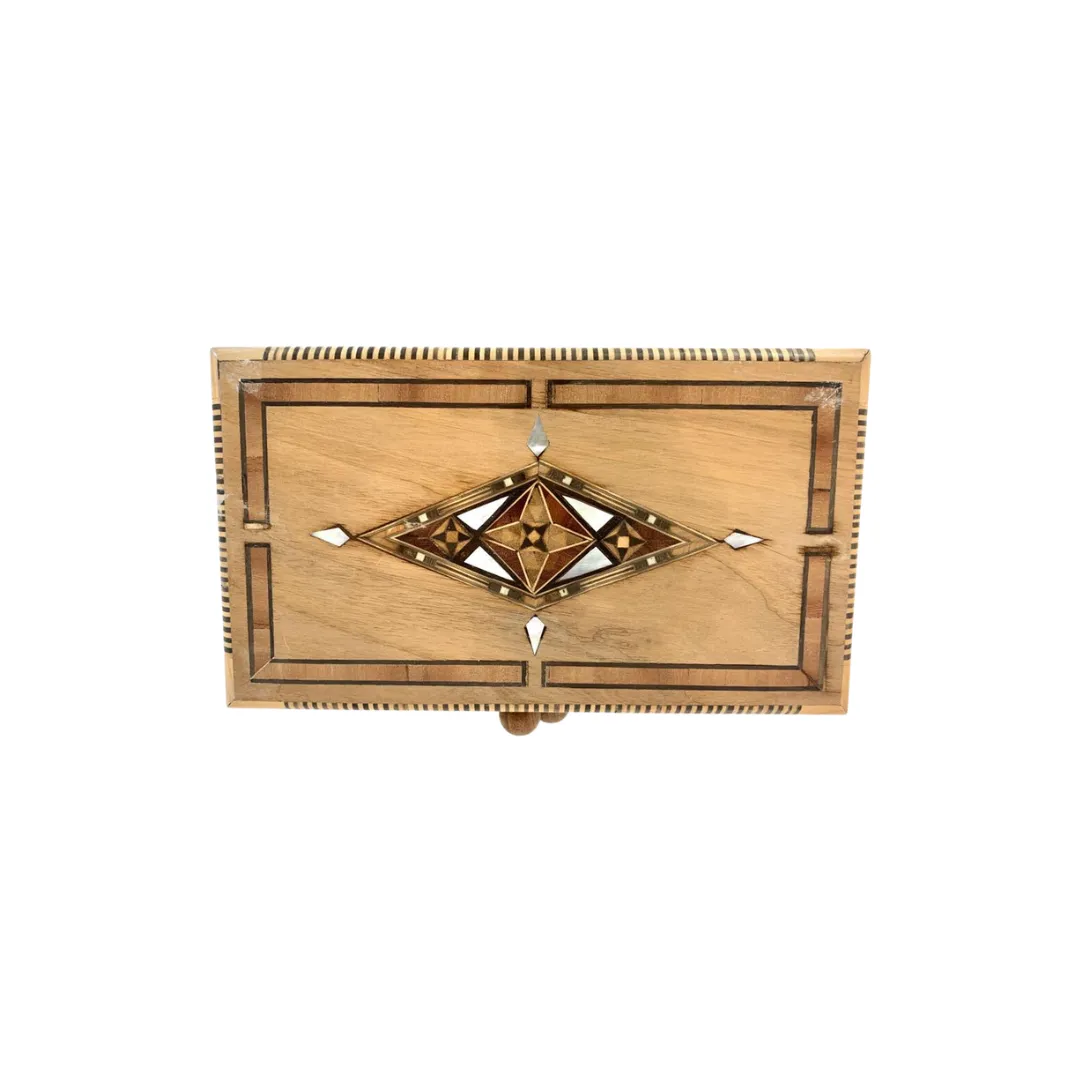 The Khan - Mosaic Mother of Pearl Clutch