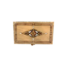 The Khan - Mosaic Mother of Pearl Clutch