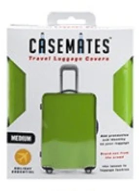 Travel suitcase cover - Large - perfect for ensuring your luggage stands out! -Lime
