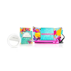Tropico Getaway 0.5" Flat Iron with Travel Bag   "Spotlight" LED Selfie Light