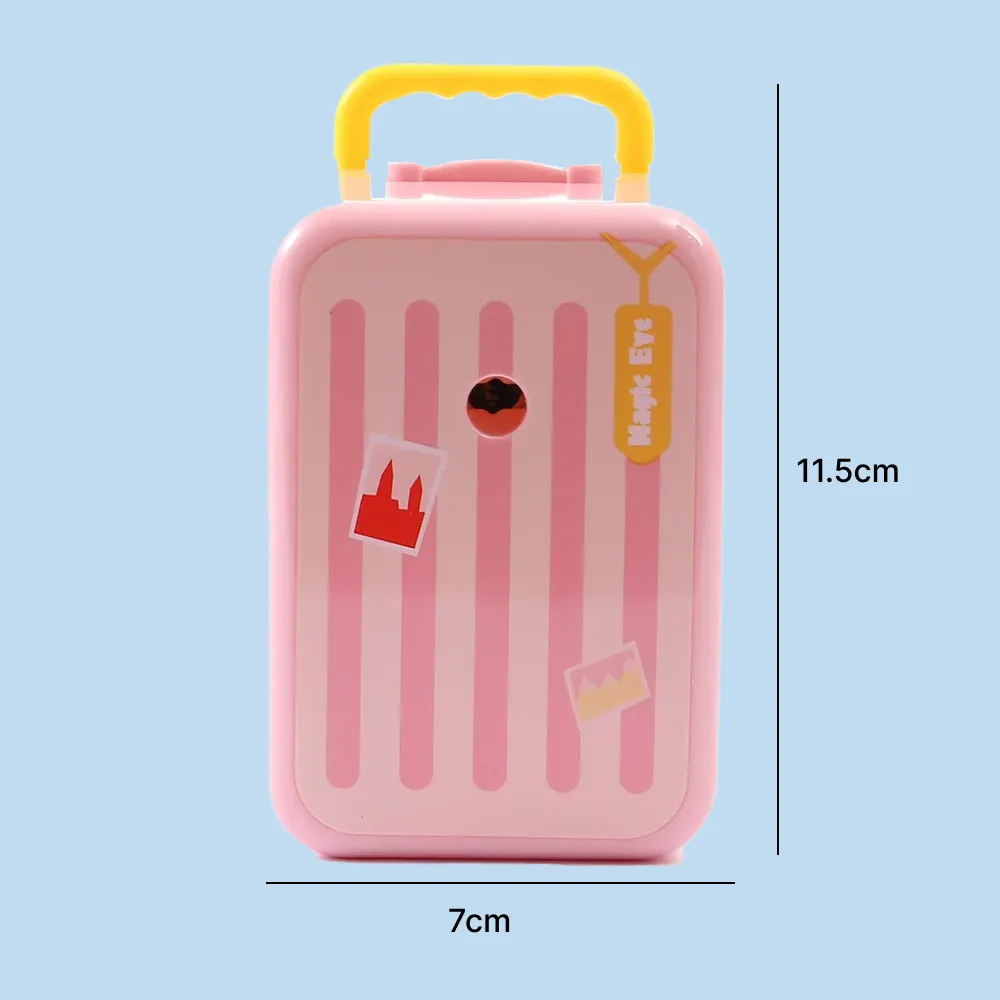 Unique Suitcase Shaped Mechanical Pencil Sharpener.